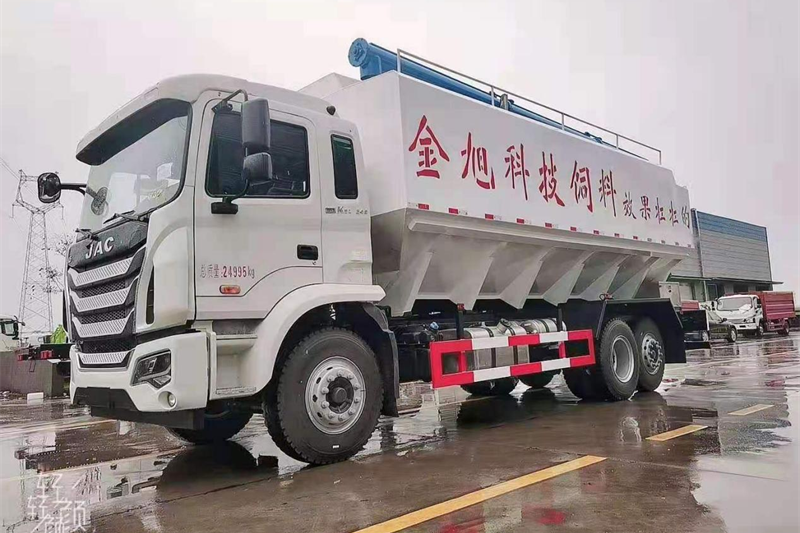 江淮15吨三轴散装饲料车